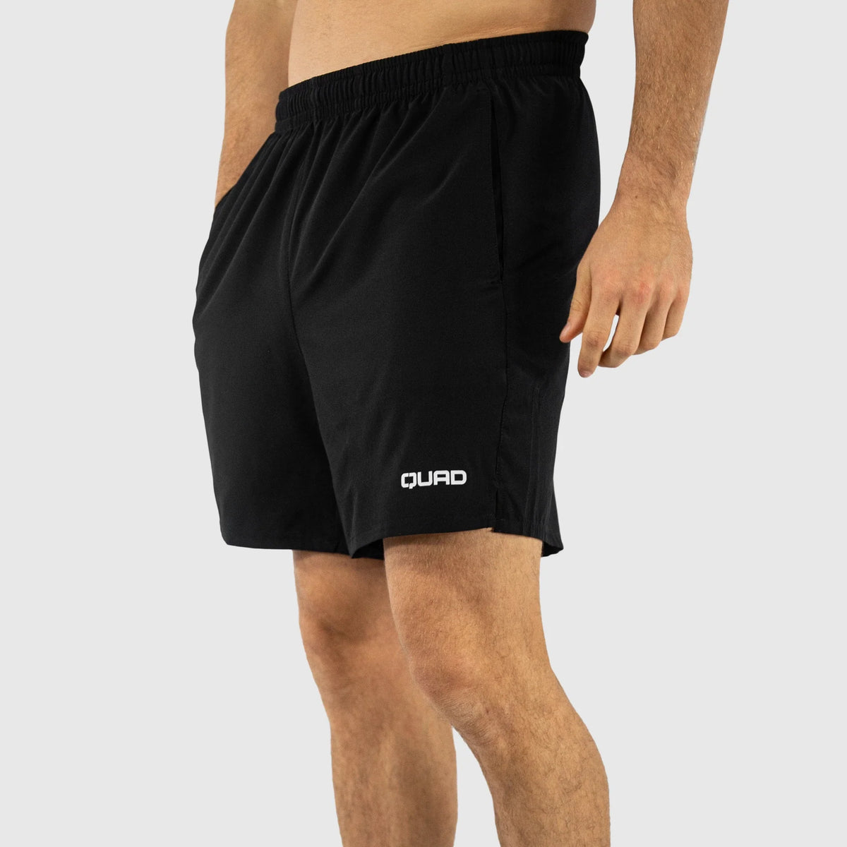 QUAD Boost Shorts Black side view