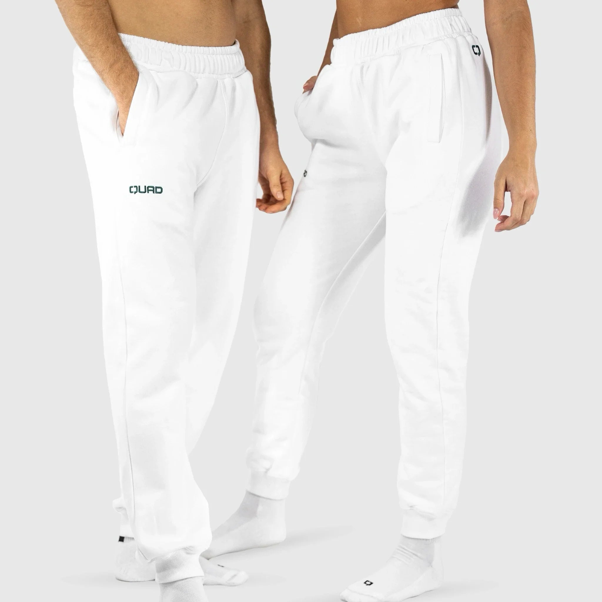 QUAD – Calças Sweat Brancas – QUAD partners