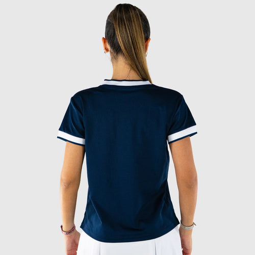 Advantage Pickleball T-Shirt Navy - back view