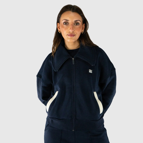 Core Jacket Navy — Front View