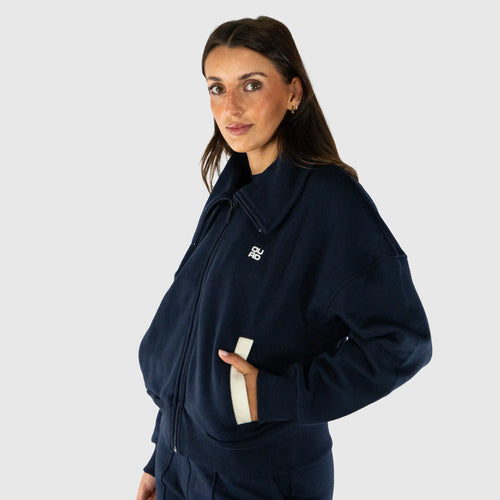 Core Jacket Navy — Back View