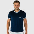 Serve Pickleball T-Shirt Navy - front view